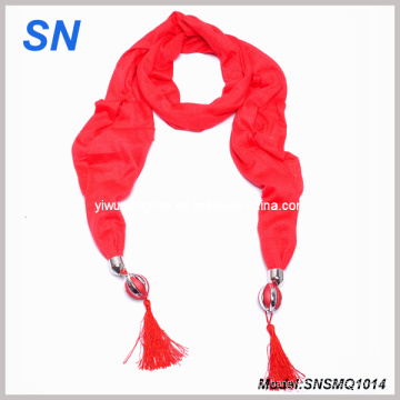 Bijoux Embellished Scarf senhora (SNSMQ1014)